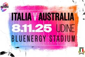 Italia vs Australia - Udine