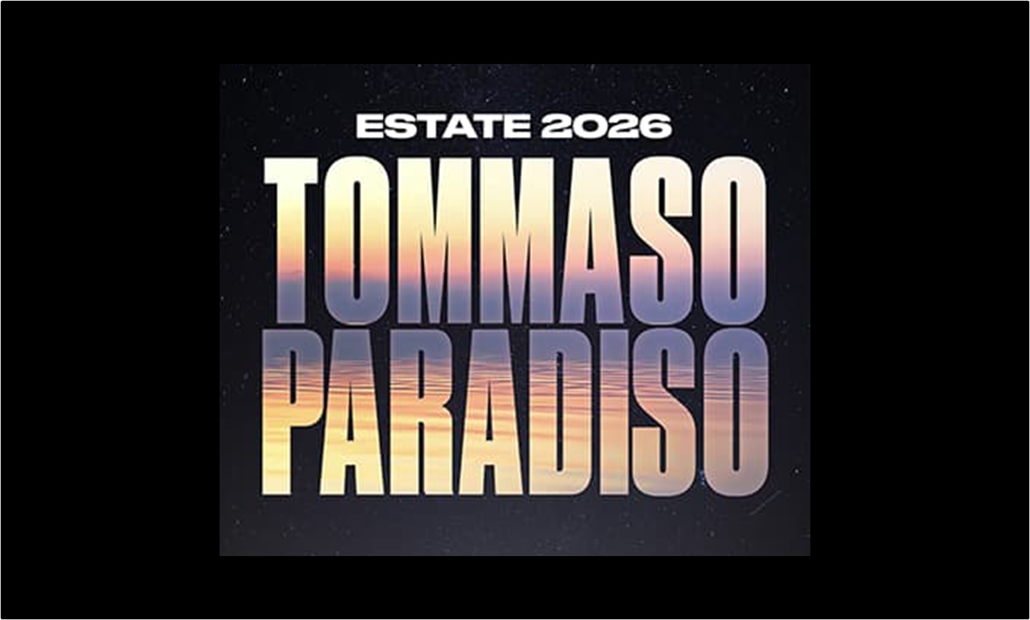 Tommaso Paradiso - CATANIA
