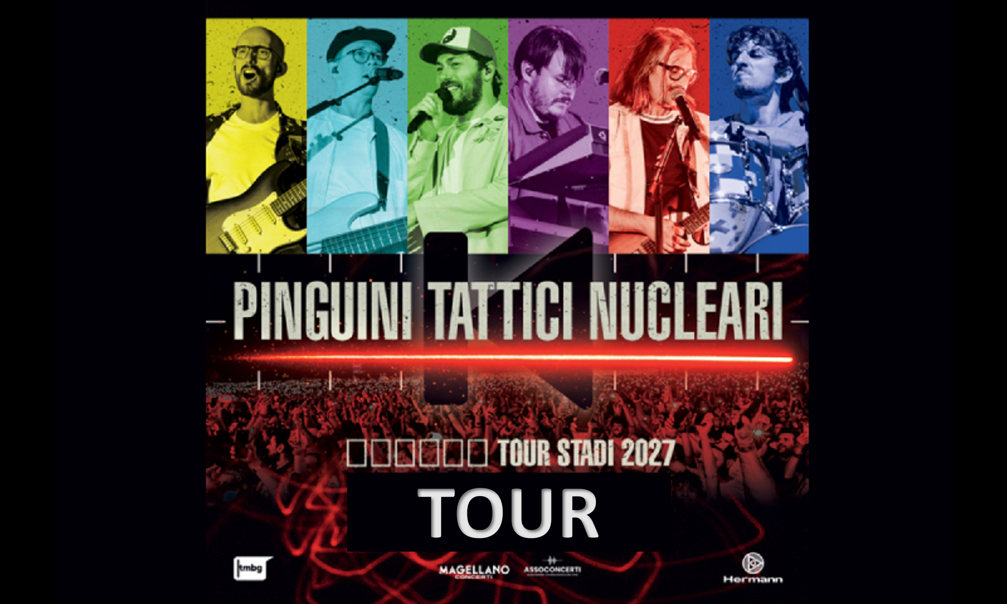 Pinguini Tattici Nucleari Tour 2027