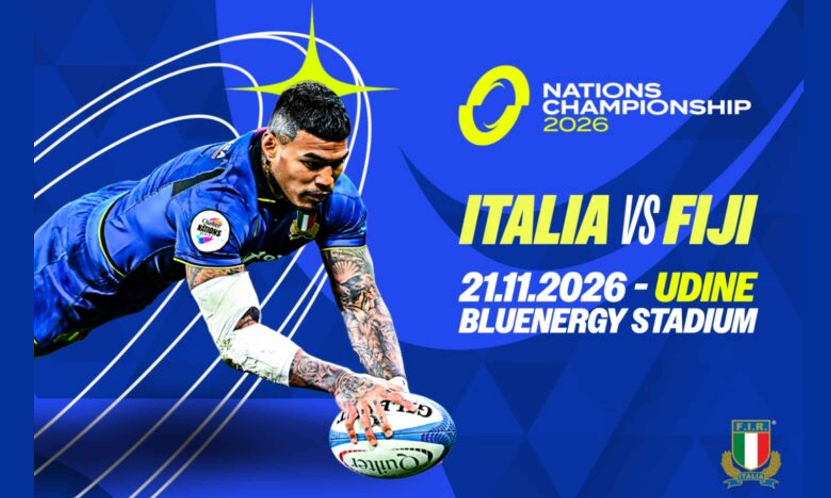 ITALIA vs FIJI National Championship 2026 - Udine
