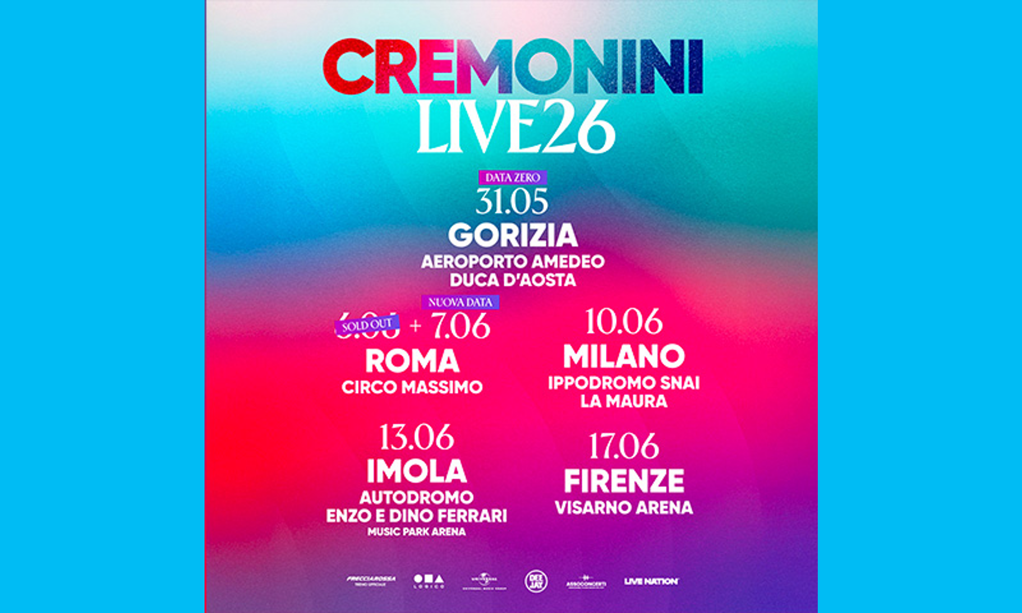 Cesare Cremonini - Gorizia