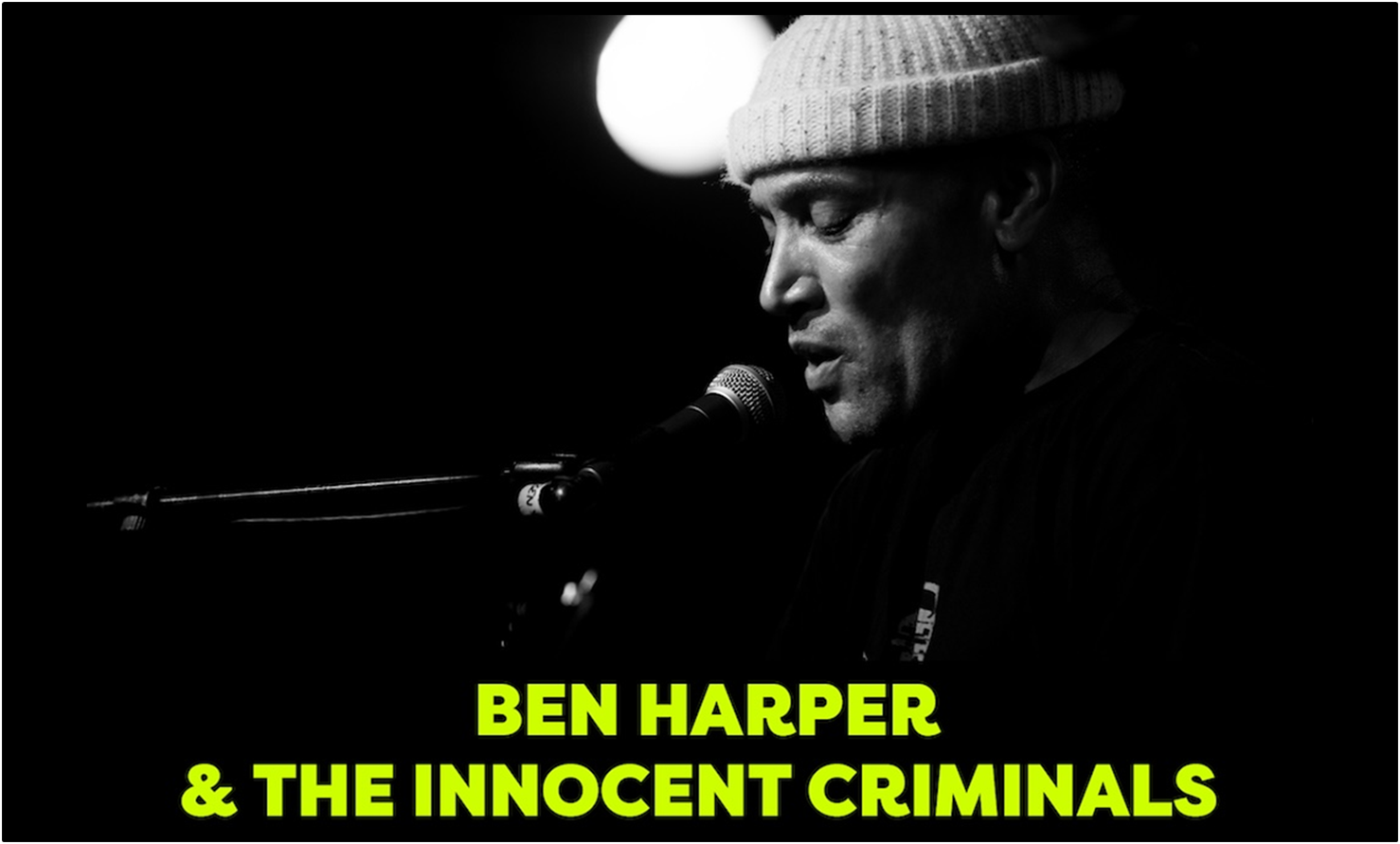 Ben Harper and The Innocent Criminals - BO