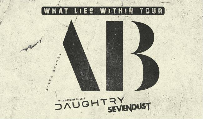 ALTER BRIDGE - WHAT LIES WITHIN TOUR - BG