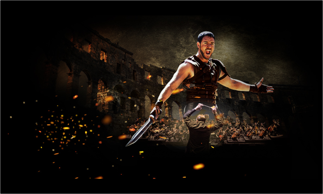 Il Gladiatore in Concerto - Roma