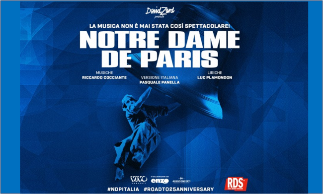 Notre Dame de Paris WEEKEND NUOVE DATE - MI