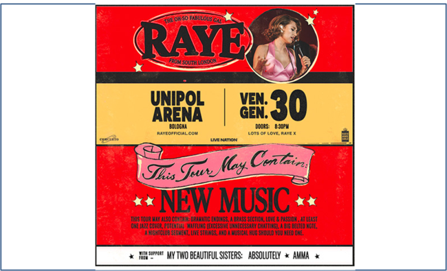 Raye - Casalecchio Di Reno (BO) 