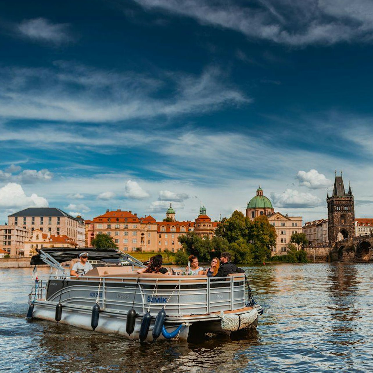 Immagine cover di Praga: Tour in barca sul Canale del Diavolo