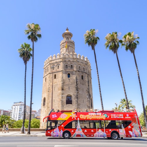 Immagine principale di CitySightseeing Siviglia: tour in autobus Hop-on Hop-off di 24 ore